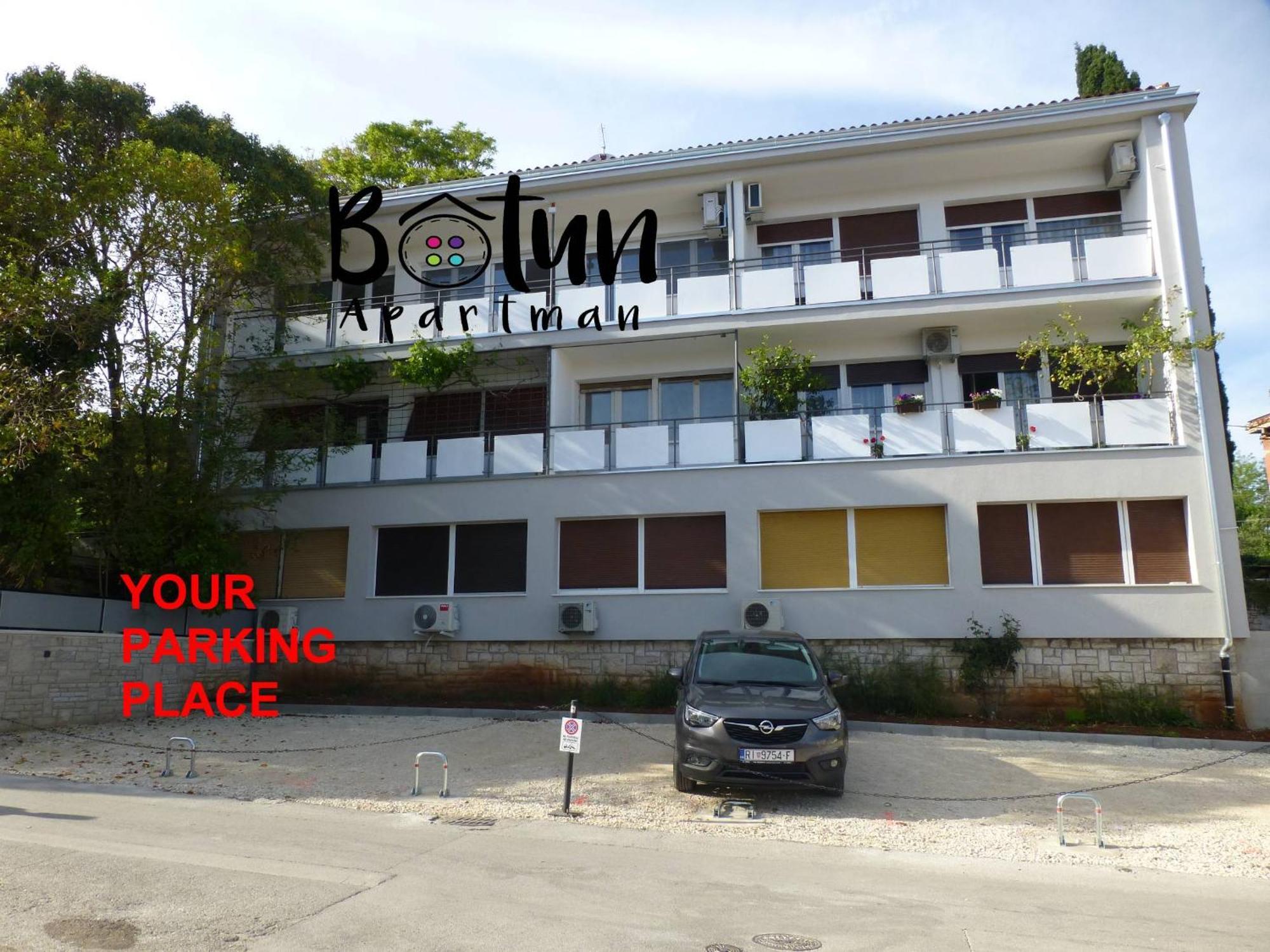 Botun Apartman free parking Pula Bagian luar foto
