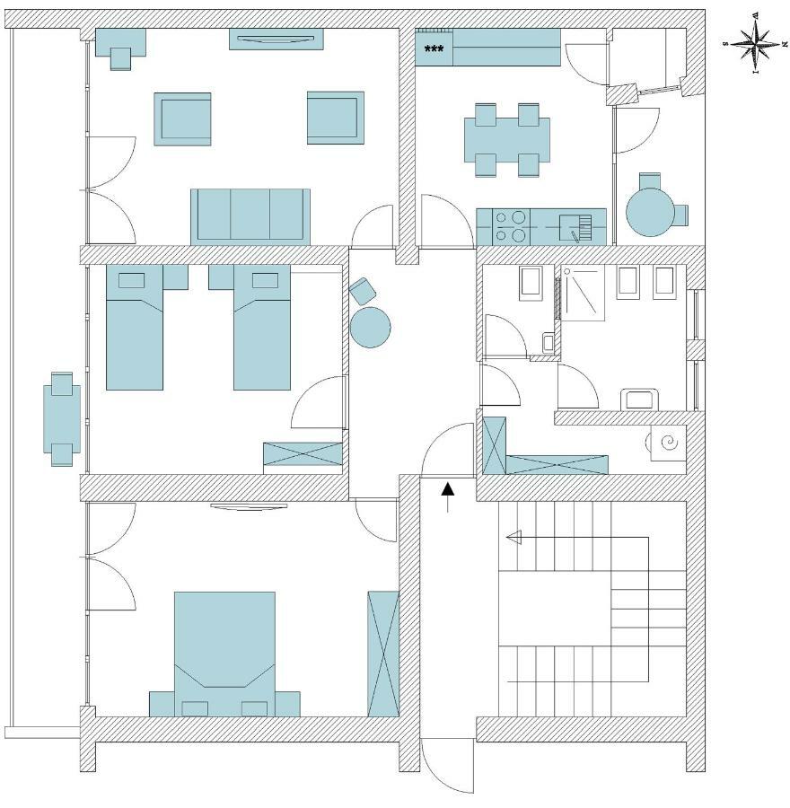 Botun Apartman free parking Pula Bagian luar foto